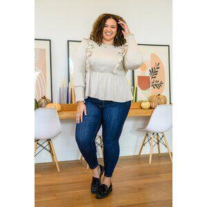 Judy Blue Women's High Waist Hidden Back Pocket Yoke Seam Skinny Jeans 15/32